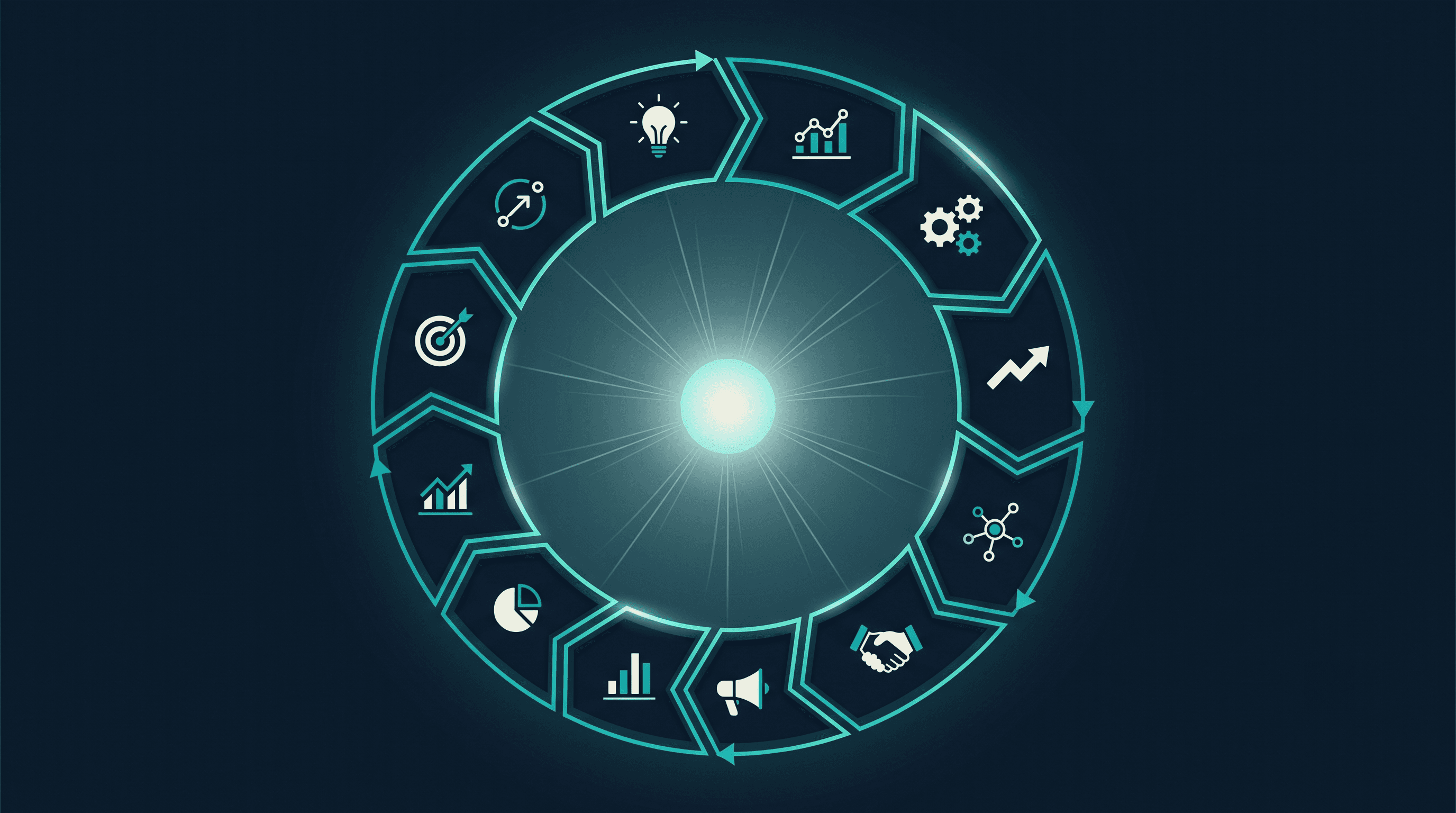 The Refinity Intent Amplification Framework as a continuous loop where every campaign strengthens the next.