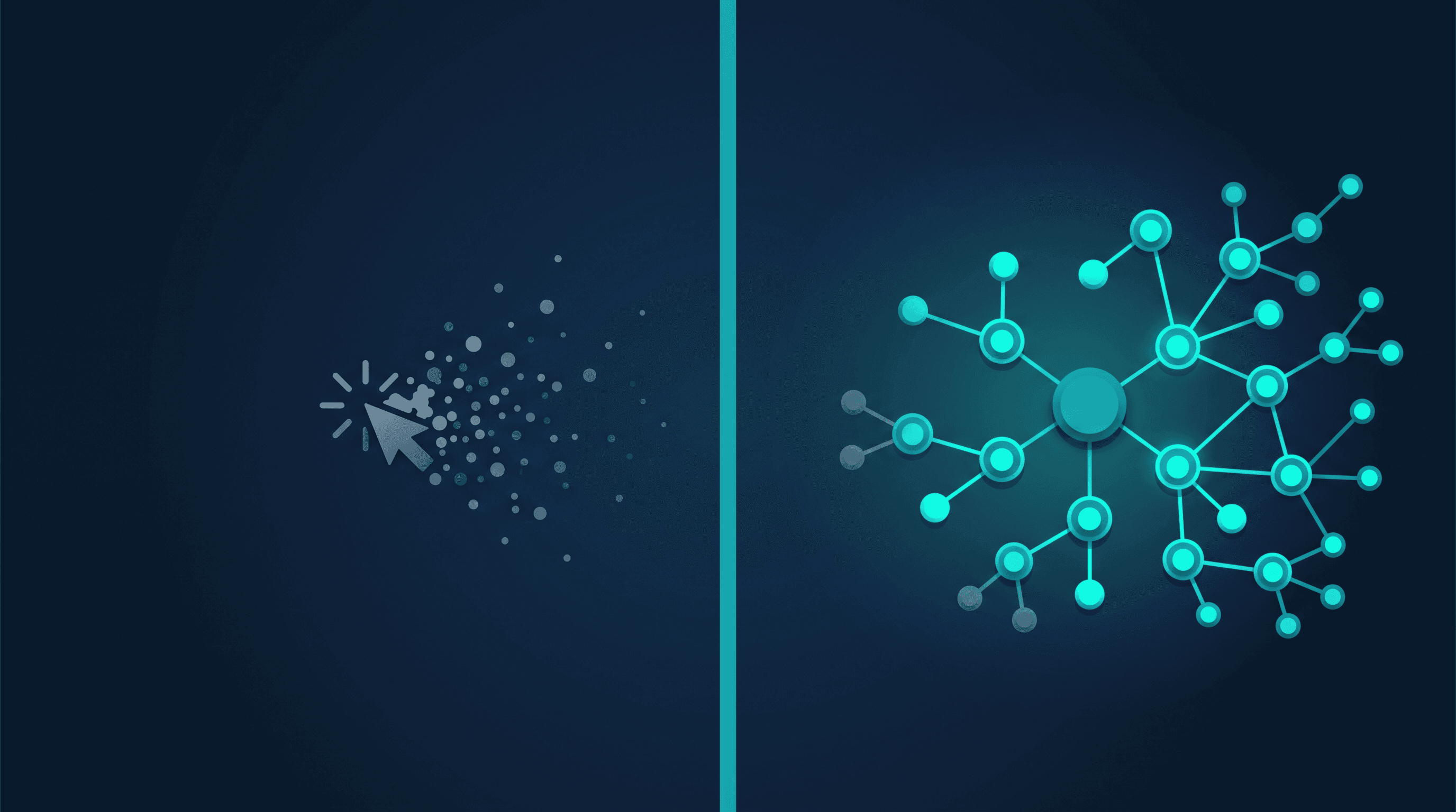 A rented click dissolves; owned intent compounds into an audience you can reach again for free.