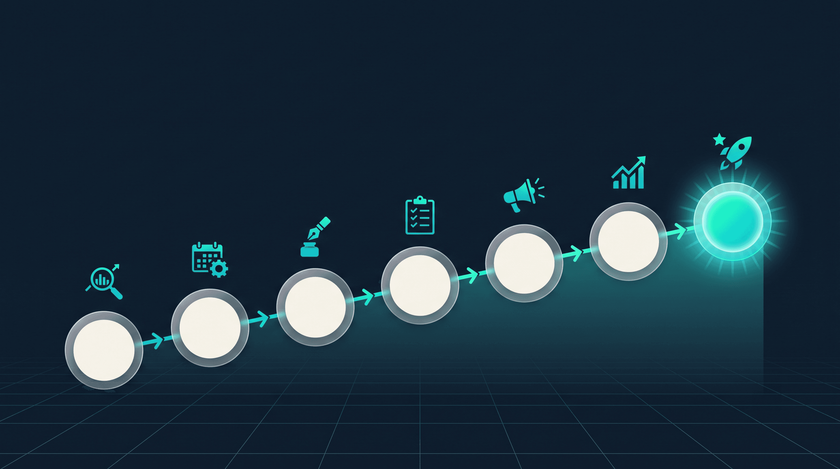 The seven-phase sequence for moving from a concentrated account to a resilient, orchestrated system.